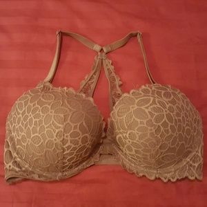 VS Pink Front Clasp Bra